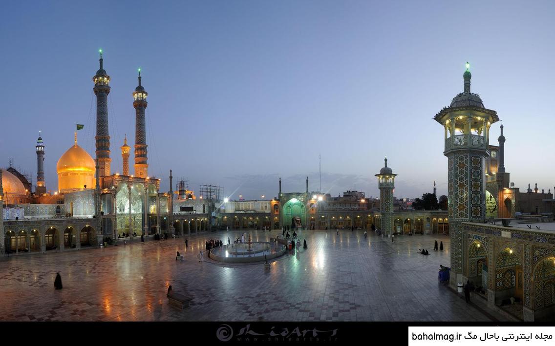 عکس حرم حضرت معصومه با کیفیت بالا