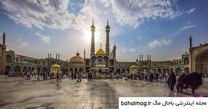 عکس حرم حضرت معصومه کیفیت بالا جدید