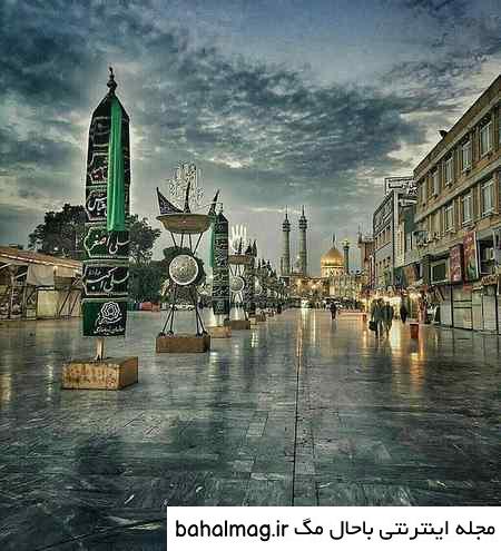 عکس حرم حضرت معصومه کیفیت بالا دانلود