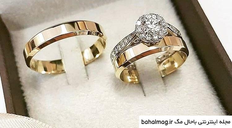 عکس حلقه ازدواج جفت به روز