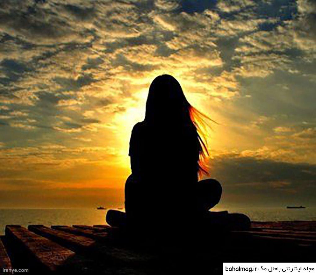 به روز ترین عکس دختر غمگین پشت به دوربین