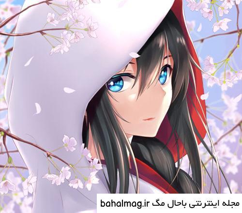 عکس دخترانه انیمه خاص