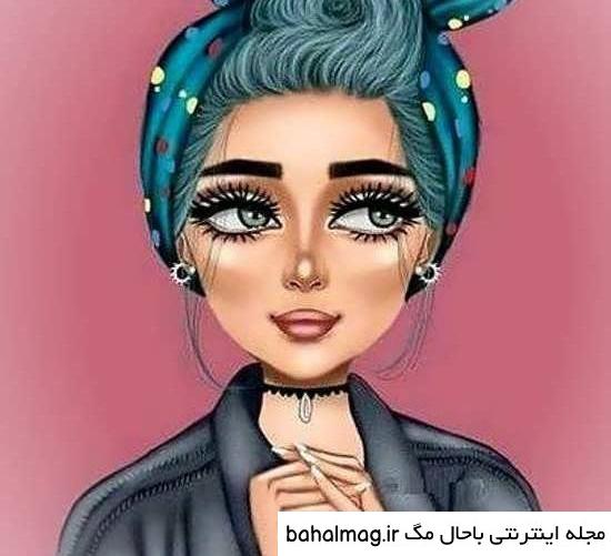 عکس دخترانه روی پروفایل باحال مگ