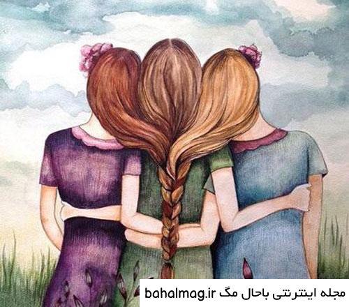 جدیدترین عکس دخترانه فانتزی سه نفره