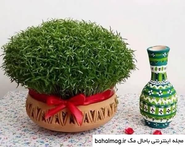 عکس سبزه های عید دانلود
