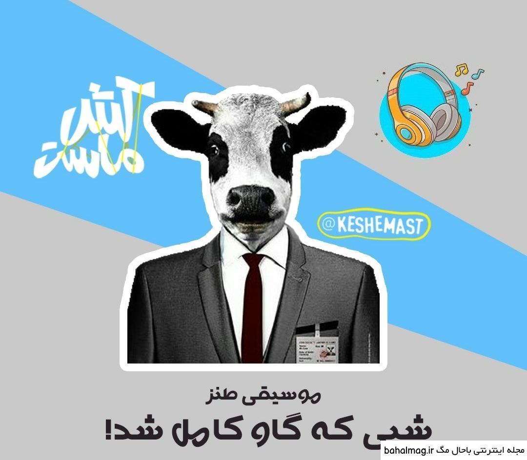 عکس طنز سال گاو با کیفیت