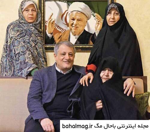 خاص ترین عکس فاطمه هاشمی رفسنجانی و همسرش