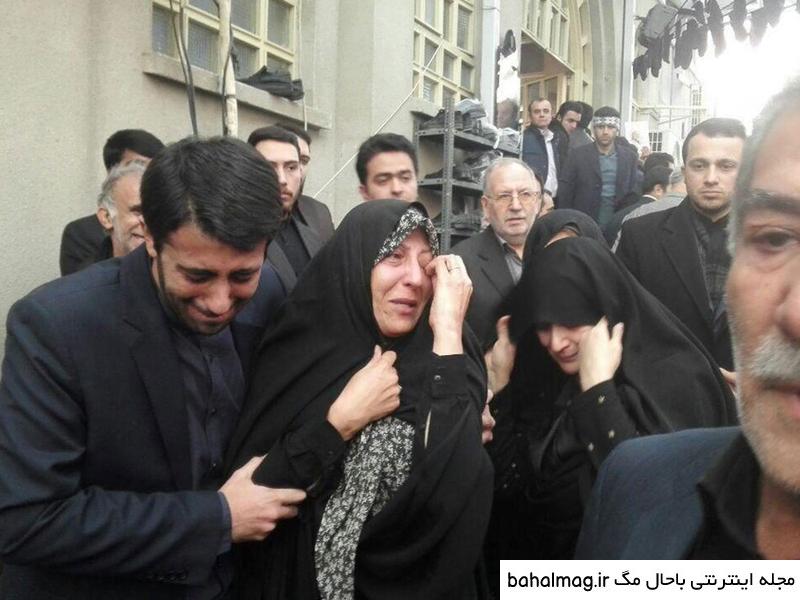 عکس فائزه هاشمی رفسنجانی و همسرش