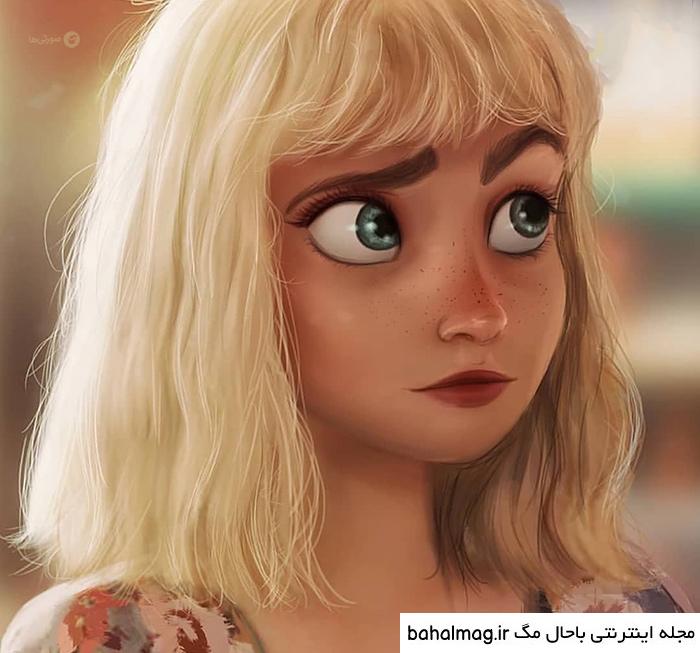 جالب ترین عکس فانتزی راپونزل
