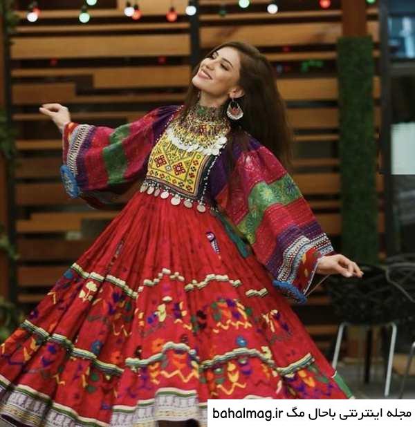 عکس لباس افغانی جدید دخترانه ️ بهترین تصاویر 