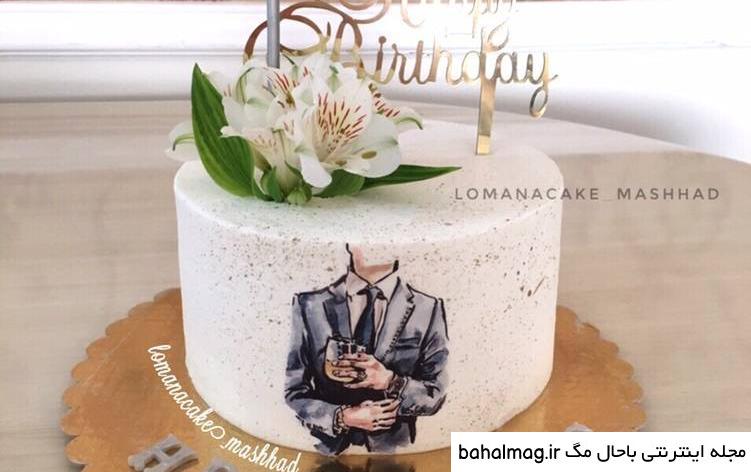 عکس فانتزی مردانه برای کیک