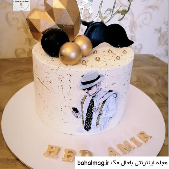 عکس مردانه کیک