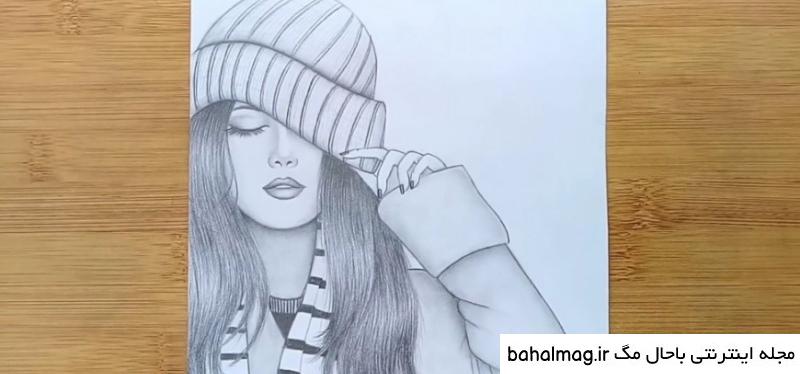 خاص ترین عکس نقاشی دخترانه نوجوان