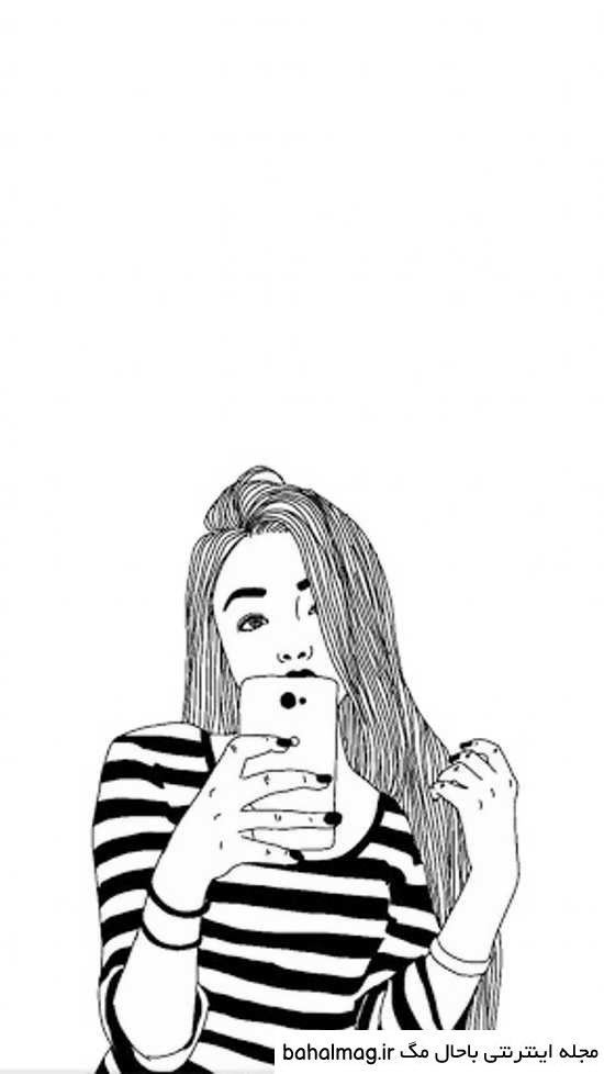 عکس نقاشی دخترانه نوجوان