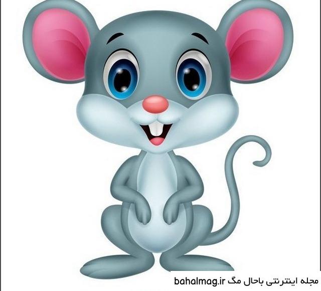 عکس نقاشی صورت شکل موش با کیفیت