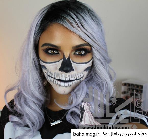تازه ترین عکس نقاشی صورت هالووینی