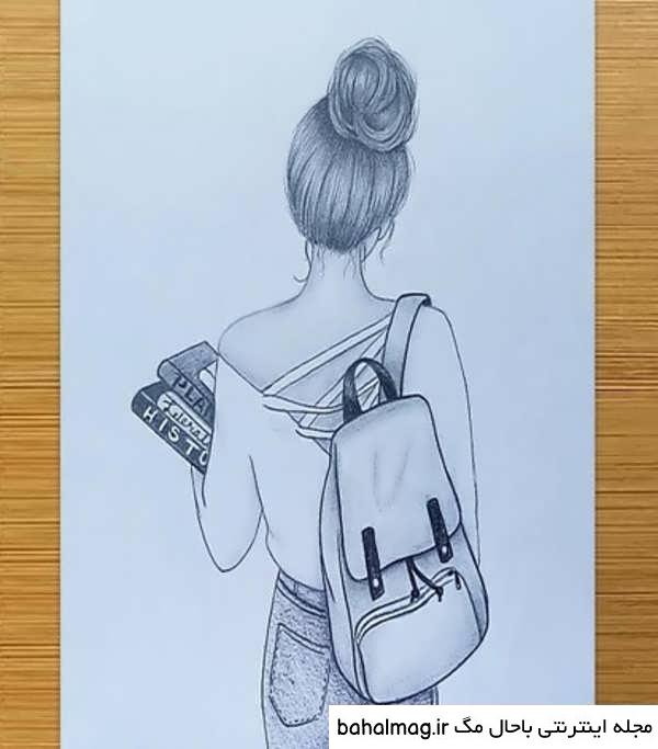 بهترین عکس نقاشی فانتزی عروسکی ساده