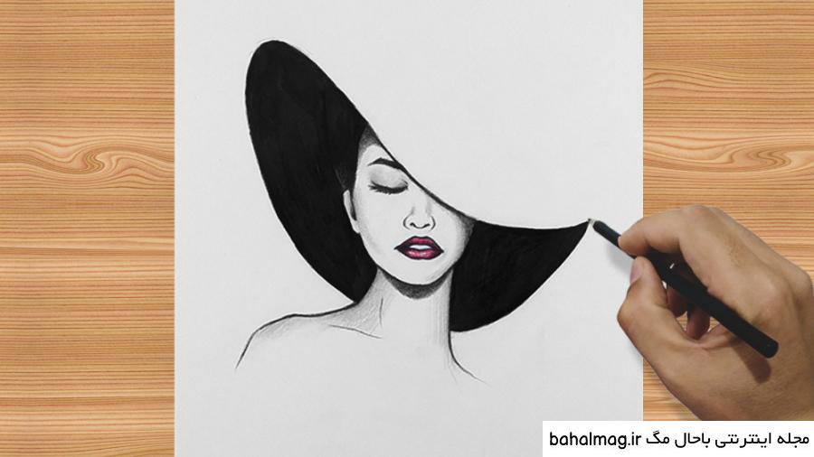 عکس نقاشی فانتزی عروسکی ساده خاص