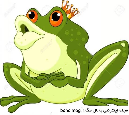 عکس نقاشی فانتزی قورباغه باحال مگ
