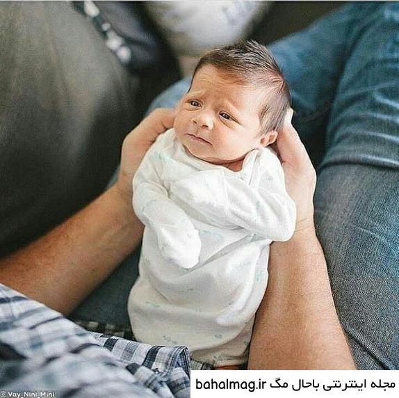 عکس نی نی تازه متولد شده