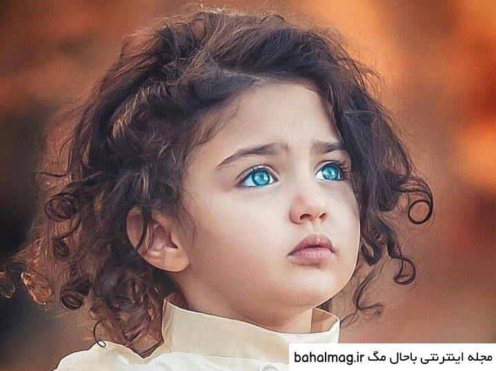 عکس نی نی خوشگل چشم مشکی تازه