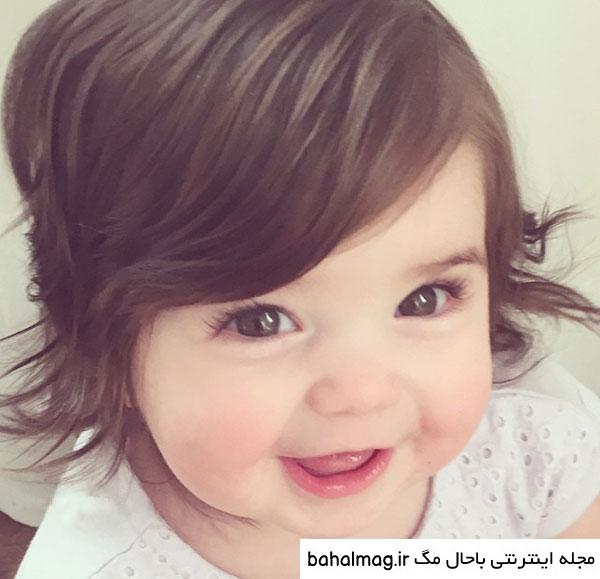 عکس نی نی خوشگل چشم مشکی