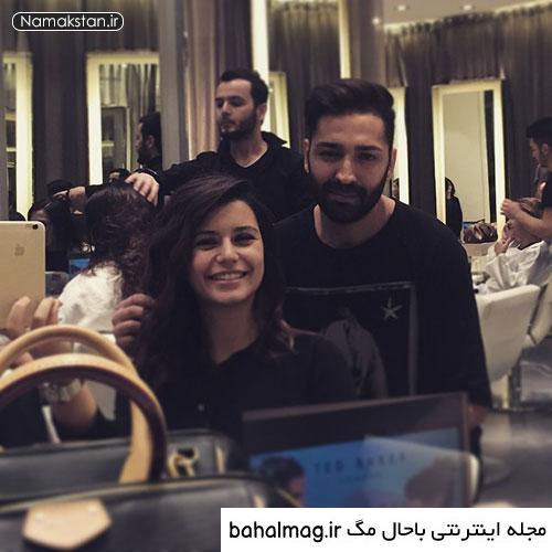عکس همسر برن سات جدید