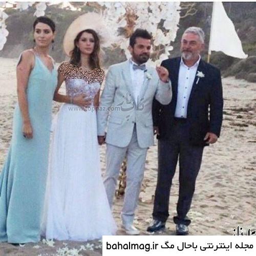 عکس همسر واقعی برن سات