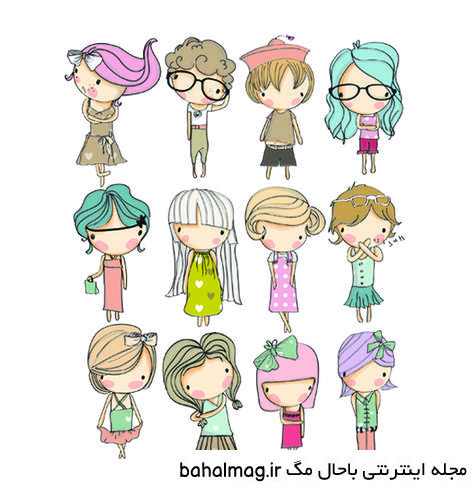 تصاویر وکتور دختر