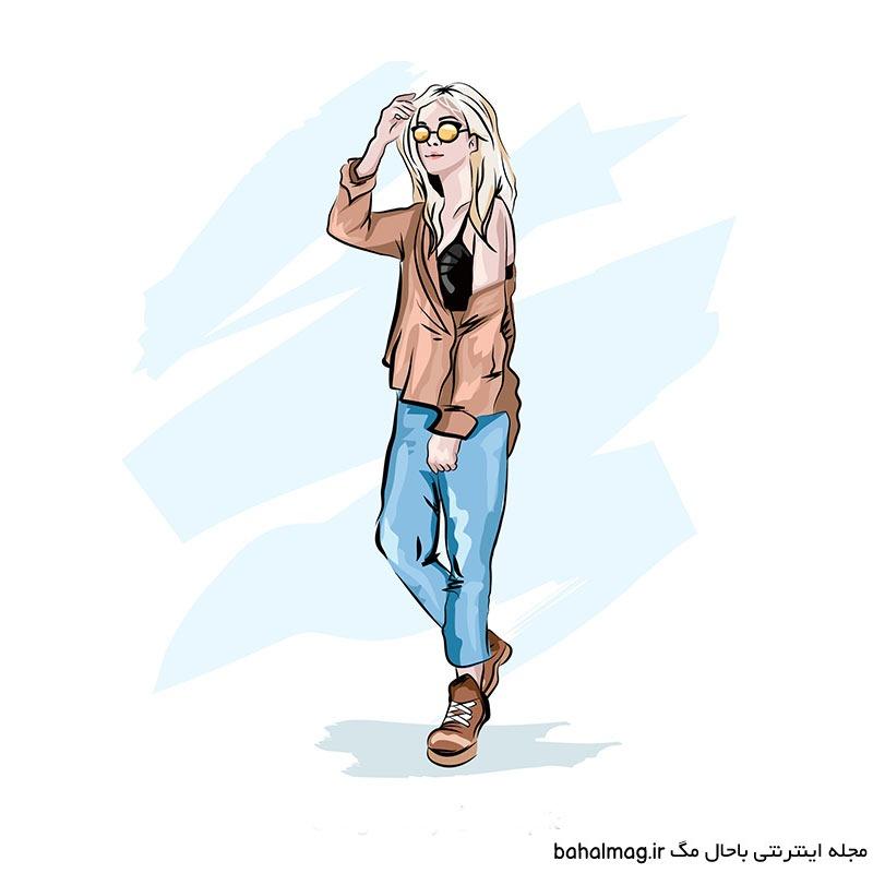 عکس وکتور چهره دختر