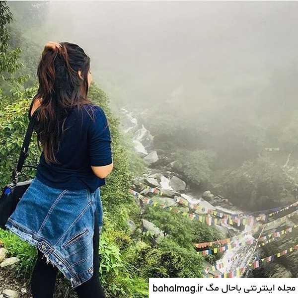 عکس پروفایل دختر از پشت سر طبیعی