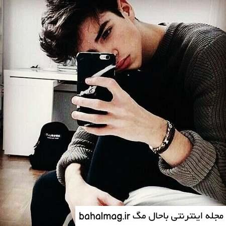 عکس پسرانه غمگین