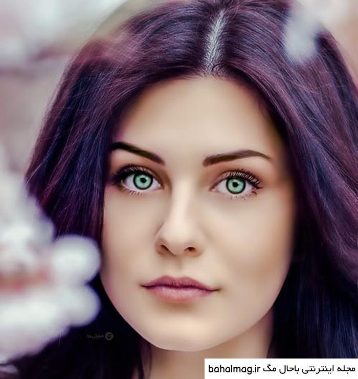 عکس چشم دختر زیبا برای پروفایل