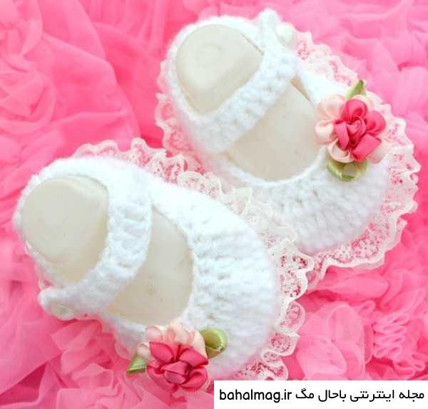 عکس پروفایل کفش نوزاد دختر