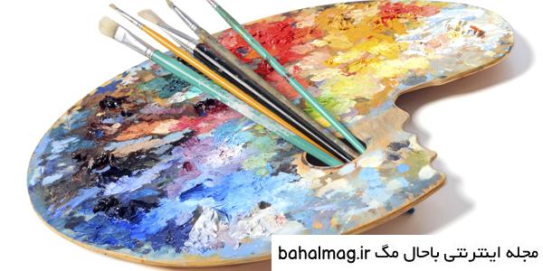 عکس کلاس نقاشی به روز