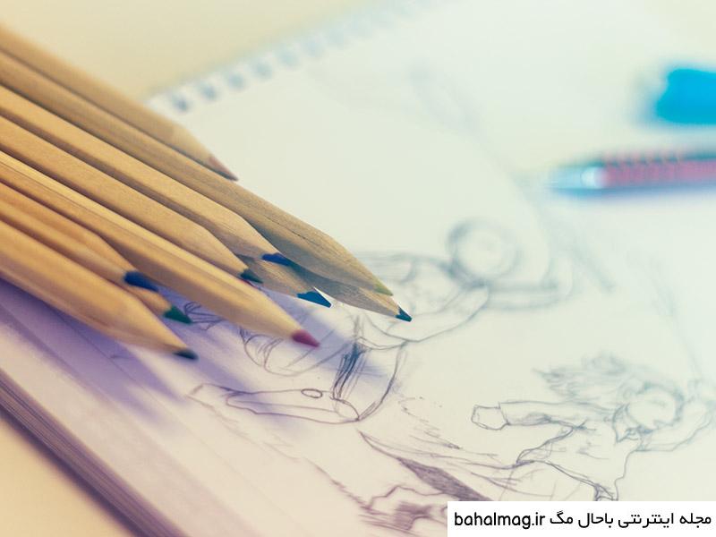 عکس کلاس نقاشی کارتونی
