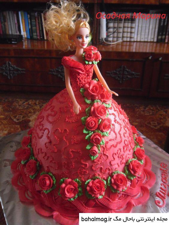 عکس کیک تولد دخترانه عروسک خاص