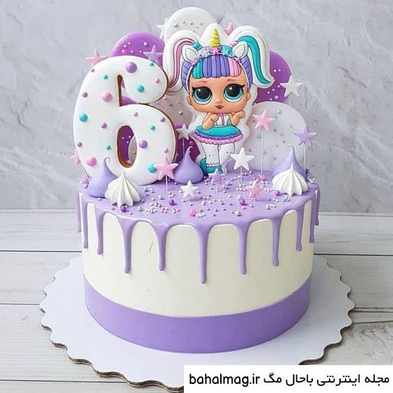 عکسهای کیک تولد دخترانه عروسکی