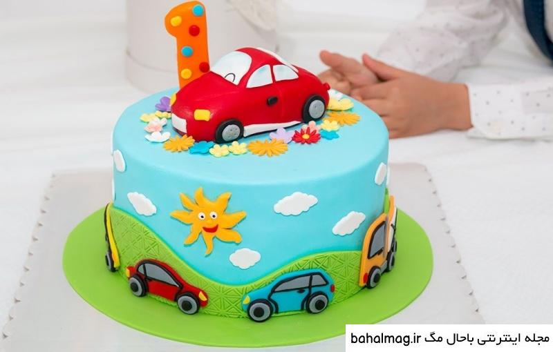 عکس کیک پسرانه شیک