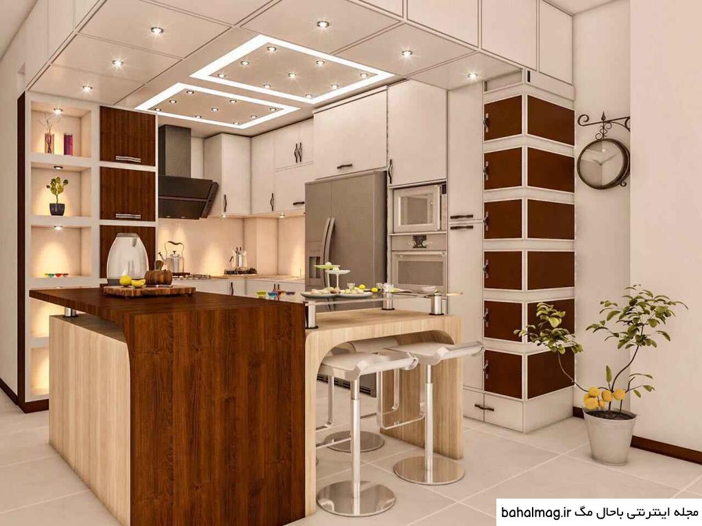مدل کابینت آشپزخانه کوچک