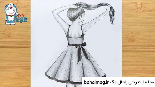  نقاشی دخترانه نوجوانانه 