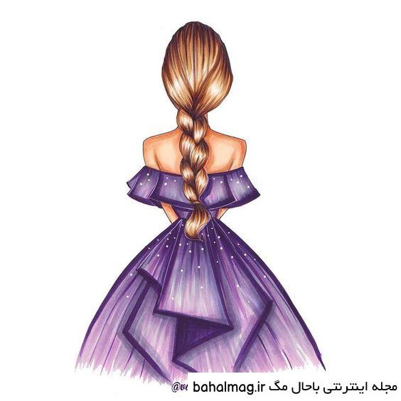  نقاشی دخترانه نوجوانانه 