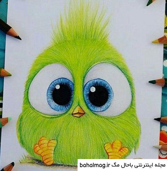  نقاشی دخترانه نوجوانانه 