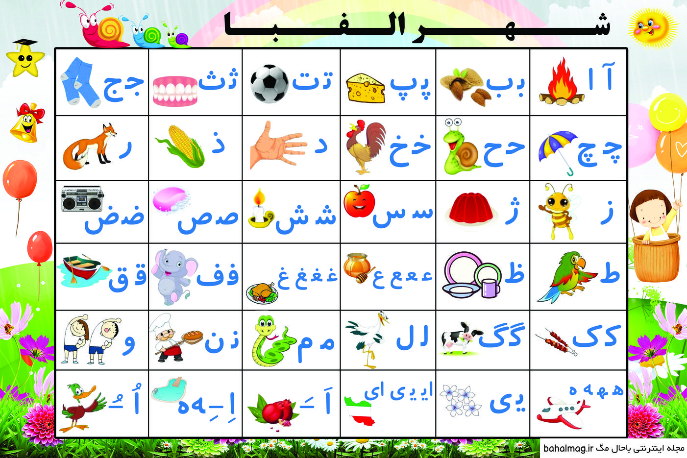 نقاشی فانتزی حروف الفبا ️ [ بهترین تصاویر ]