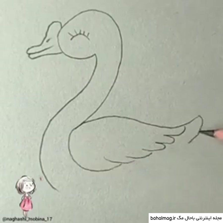 نقاشی-قو-آسان