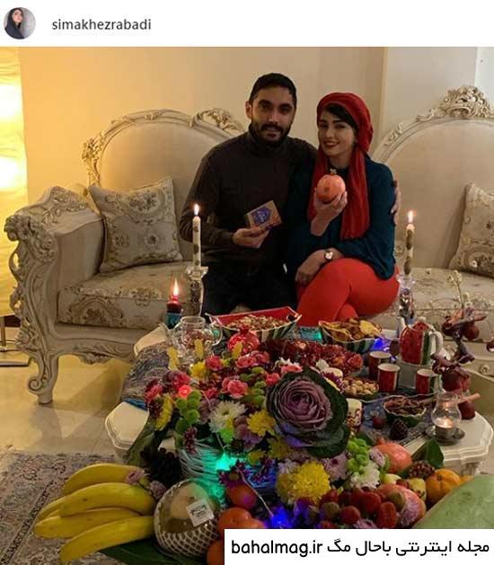 ژست عکاسی دونفره شب یلدا تازه