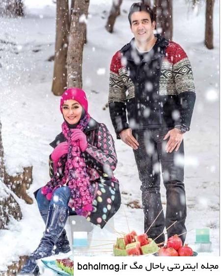 ژست عکاسی دونفره شب یلدا جدید