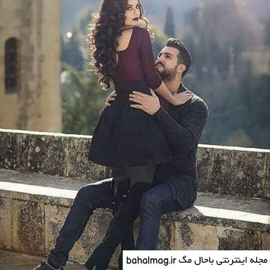 جدیدترین ژست عکاسی دونفره شیک