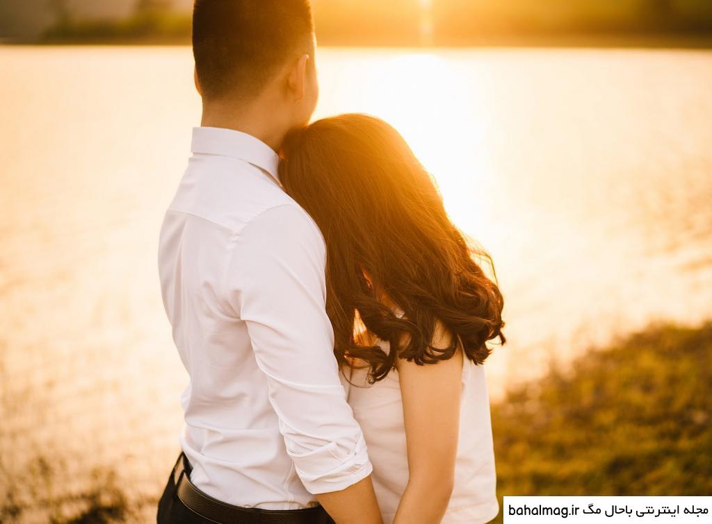 ژست عکاسی دونفره شیک با کیفیت