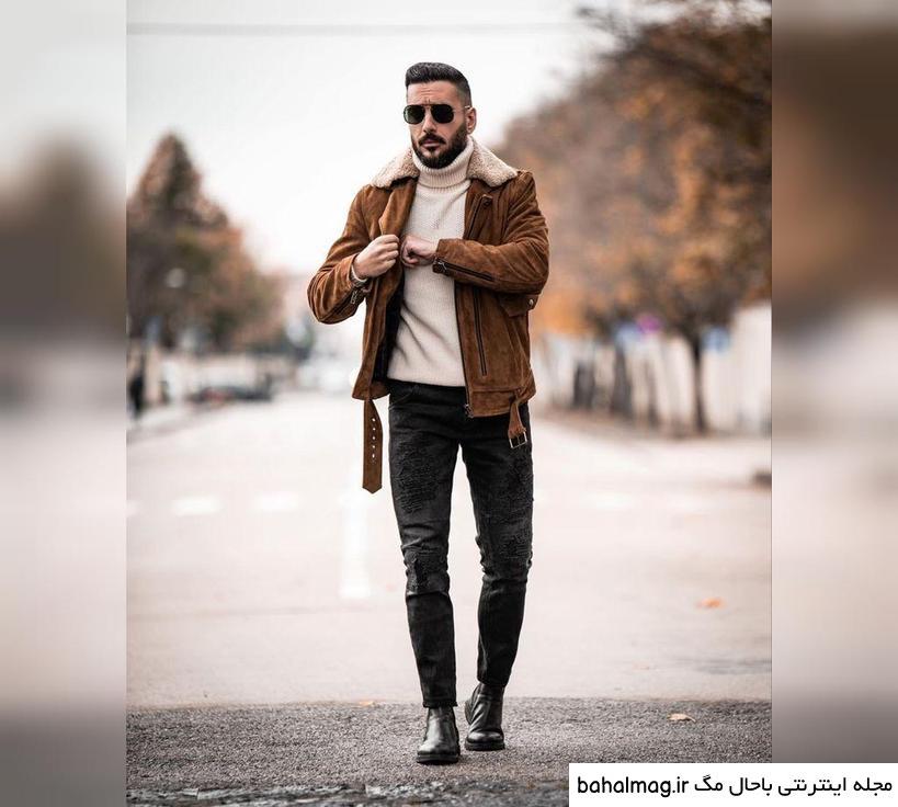 ژست عکاسی مردانه اسپرت جدید